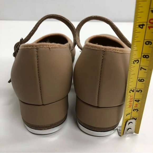 New BLOCH Ladies Showtapper Tap Shoes in Tan Size 4.5 - Picture 6 of 10